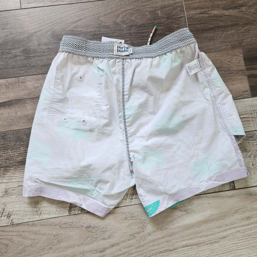 Party Pants Gator Done Swim Shorts Men's Size Medium - Picture 13 of 13